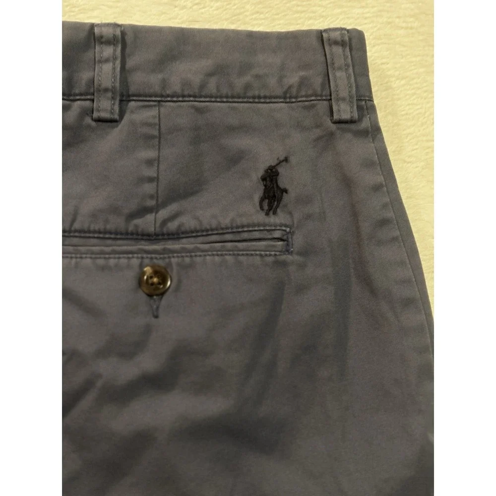 Polo Ralph Lauren Men's Shorts 34 Blue Preppy‎ Classic Fit Vintage Cotton
